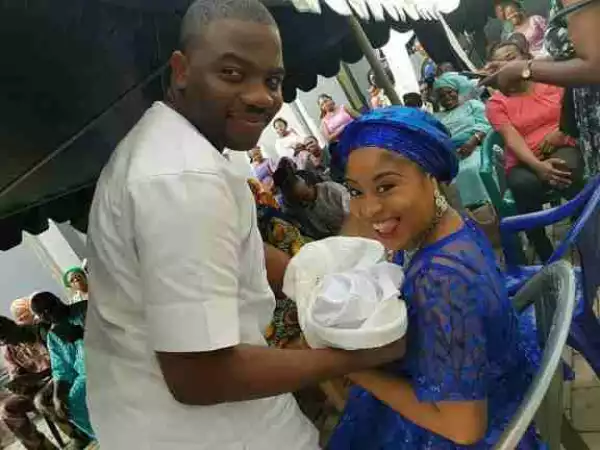 Cute Photo From Naming Ceremony Of Singer Benita Okojie